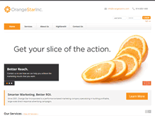 Tablet Screenshot of orangestarinc.com